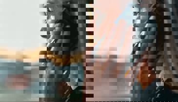 woman on mobile phone