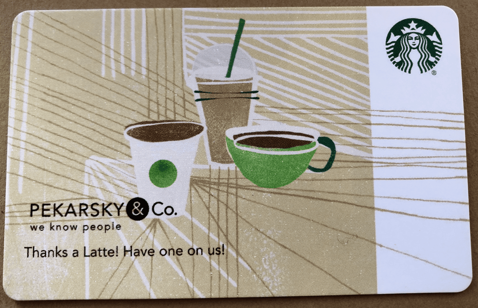 Starbucks card