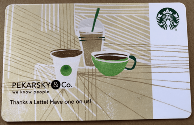 Starbucks card